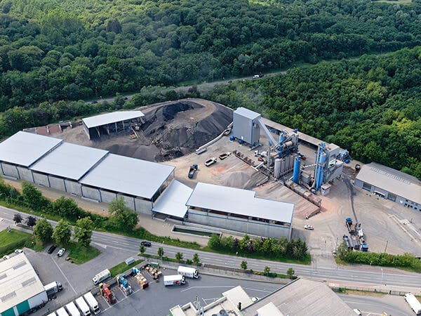 Le site de production de Julien Cajot situé à Leudelange.